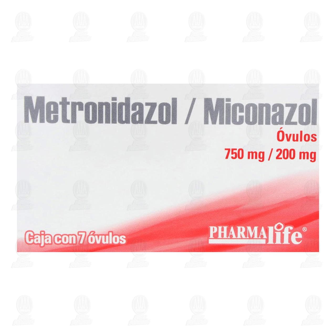 Metronidazol Miconazol, 7 &Oacute;vulos Pharmalife. image number 1