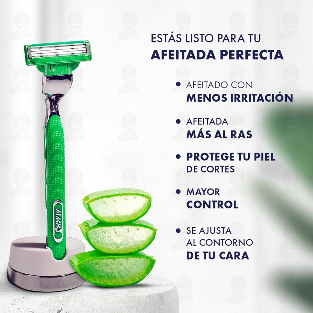 Cartuchos para Afeitar Gillette Mach3 Sensitive, 4 pzas. image number 3