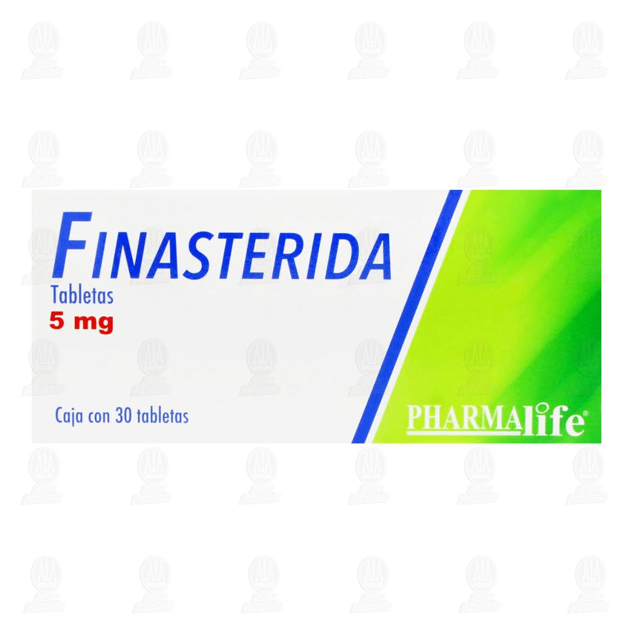 Finasterida 5 mg, 30 Tabletas Pharmalife. image number 1