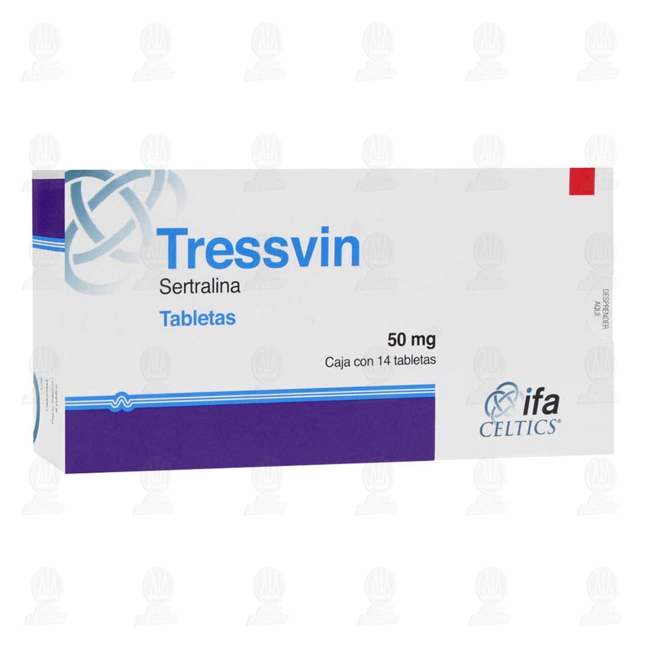 Imagen para Tressvin 50 mg, 14 Tabletas.