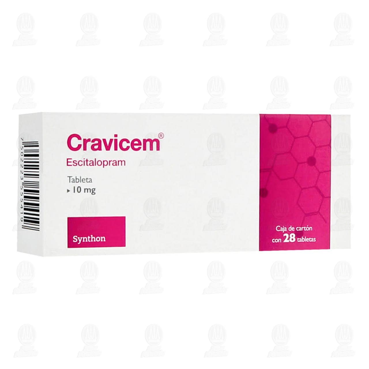 Imagen para Cravicem 10 mg, 28 Tabletas.