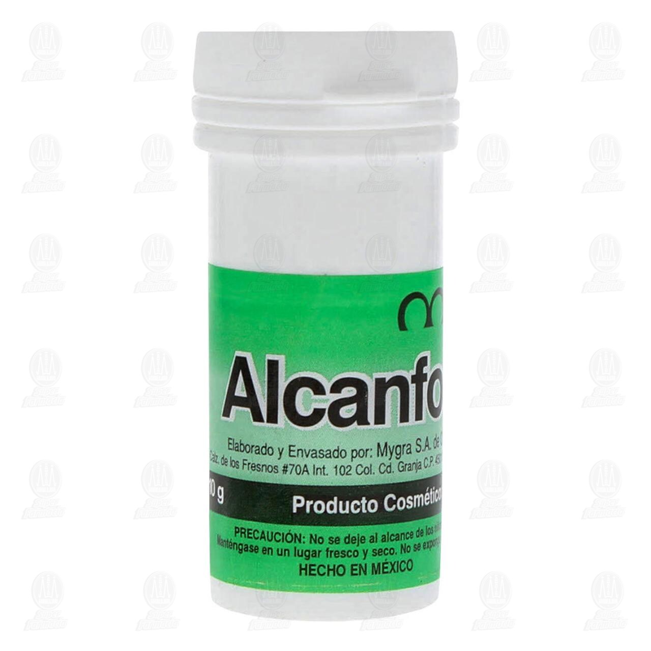 Alcanfor, 10 gr.