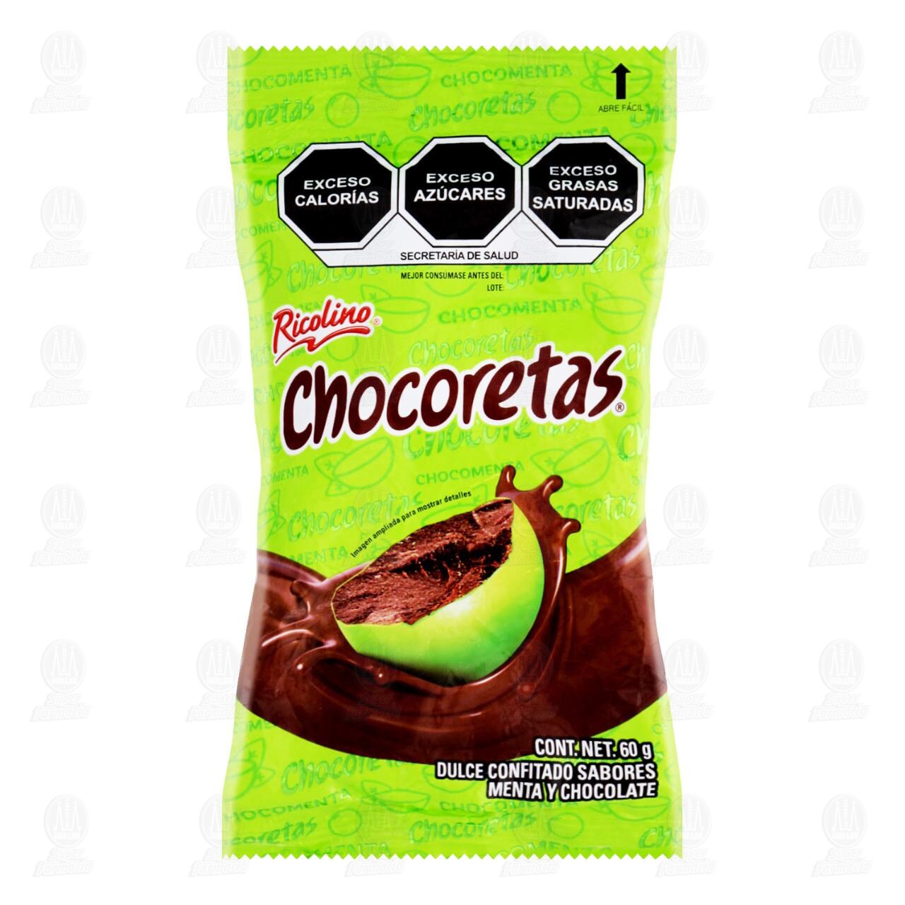 Dulce Ricolino Chocoretas, 60 gr. image number 0