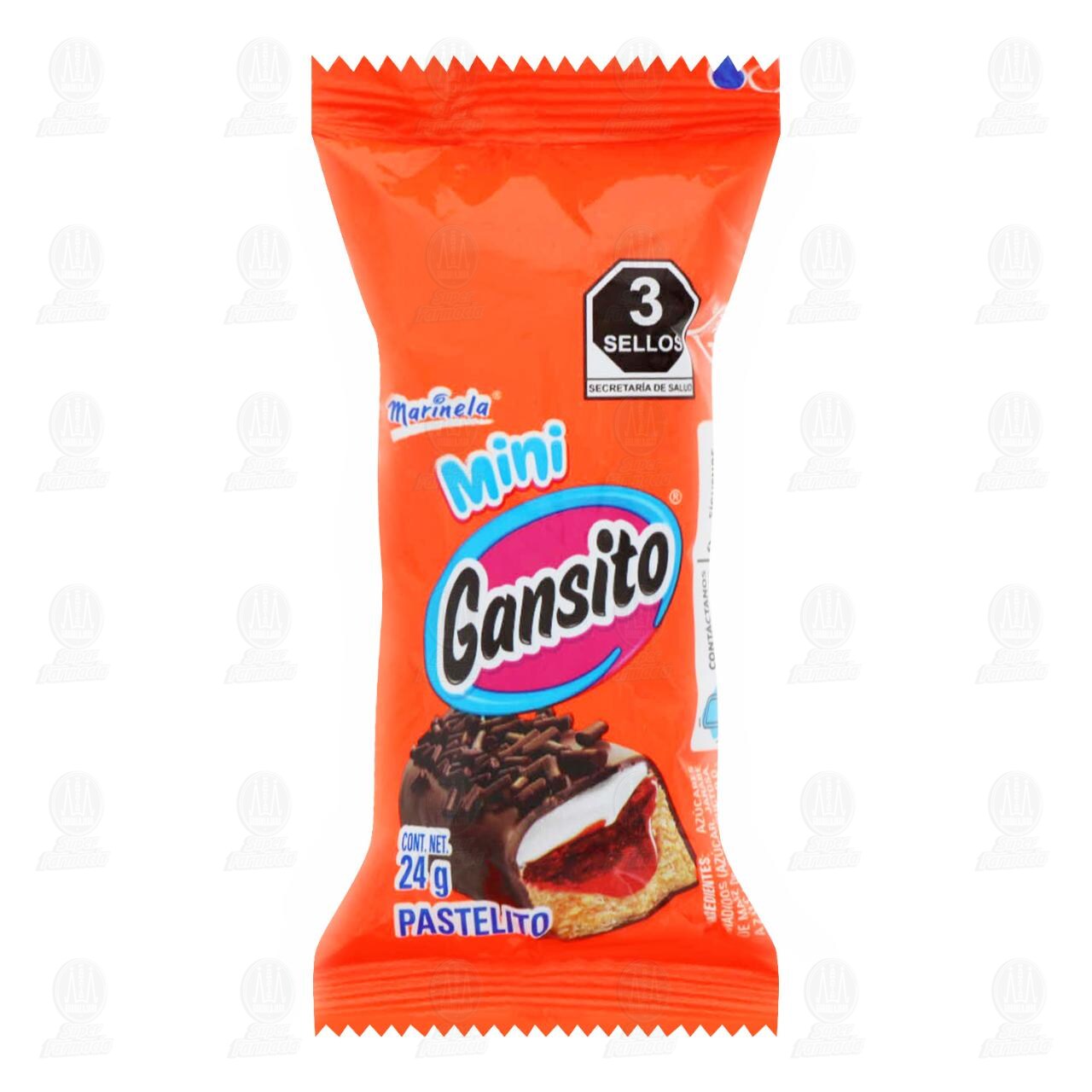 Mini Gansito Marinela, 24 gr. image number 0