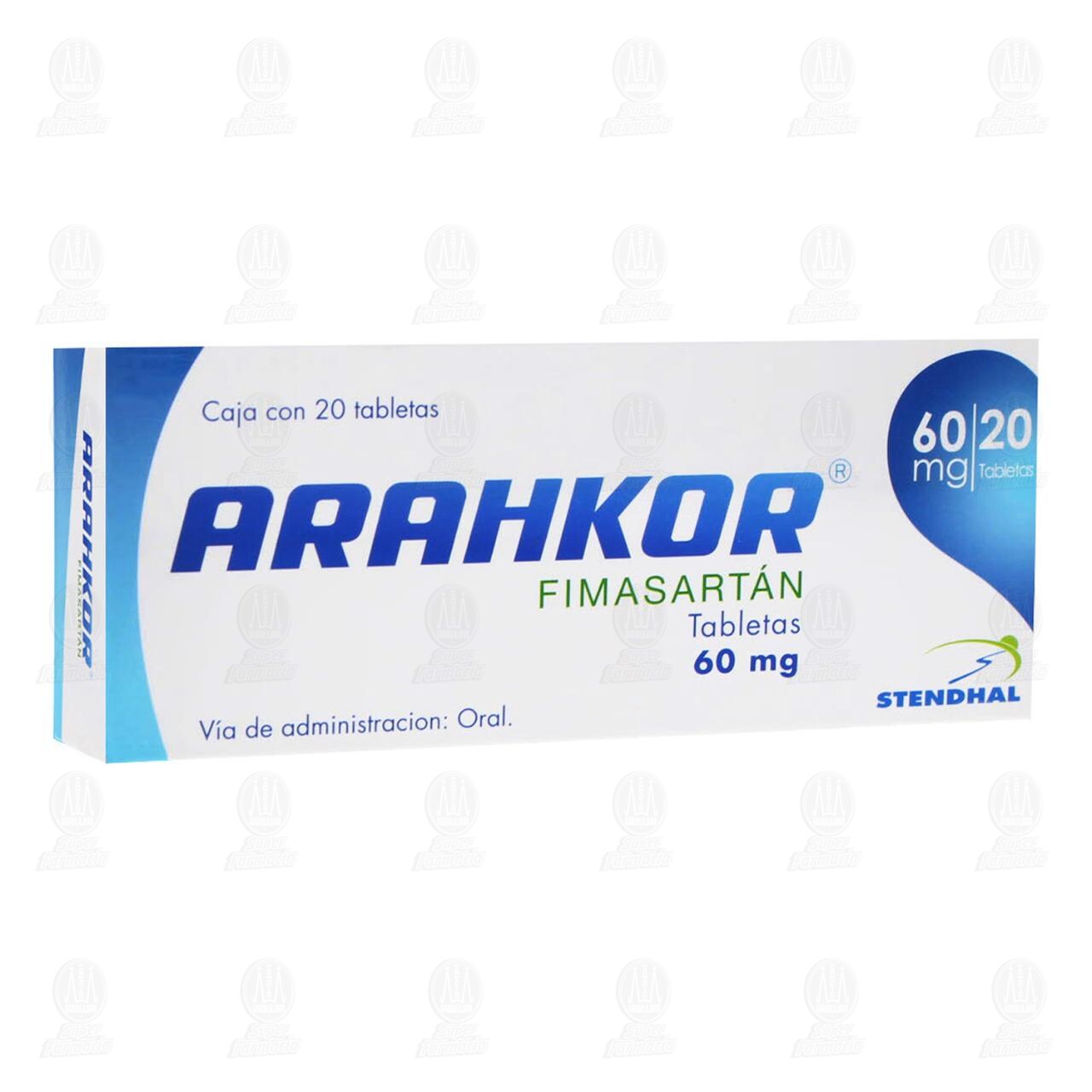 Arahkor 60 mg, 20 Tabletas. image number 0