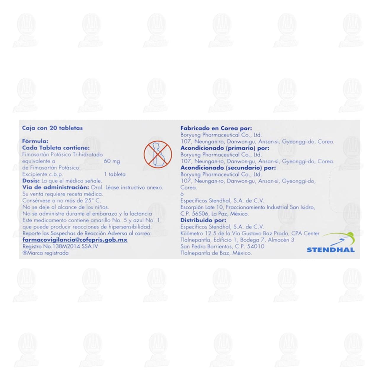 Arahkor 60 mg, 20 Tabletas. image number 2