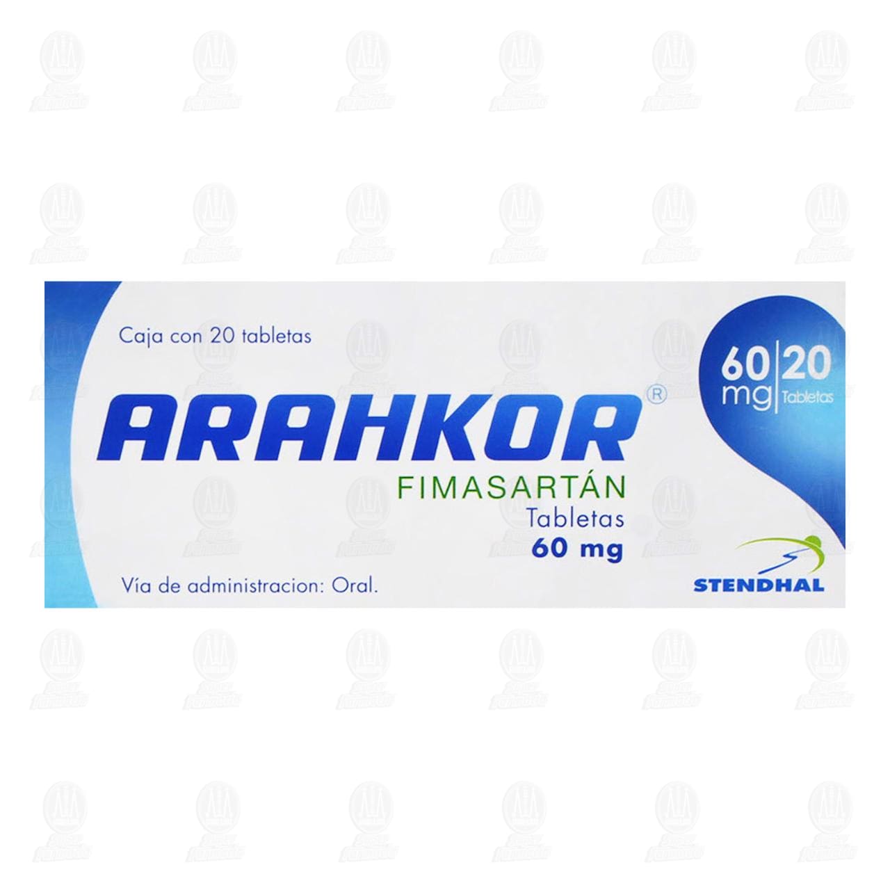 Arahkor 60 mg, 20 Tabletas. image number 1