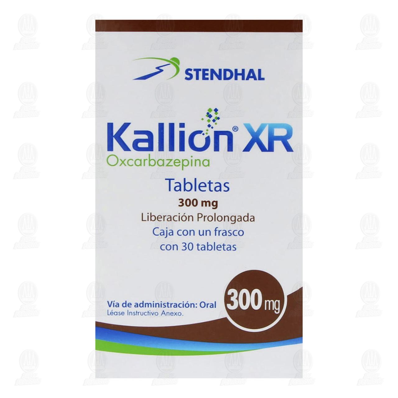 Kallion XR 300 mg, 30 Tabletas. image number 1