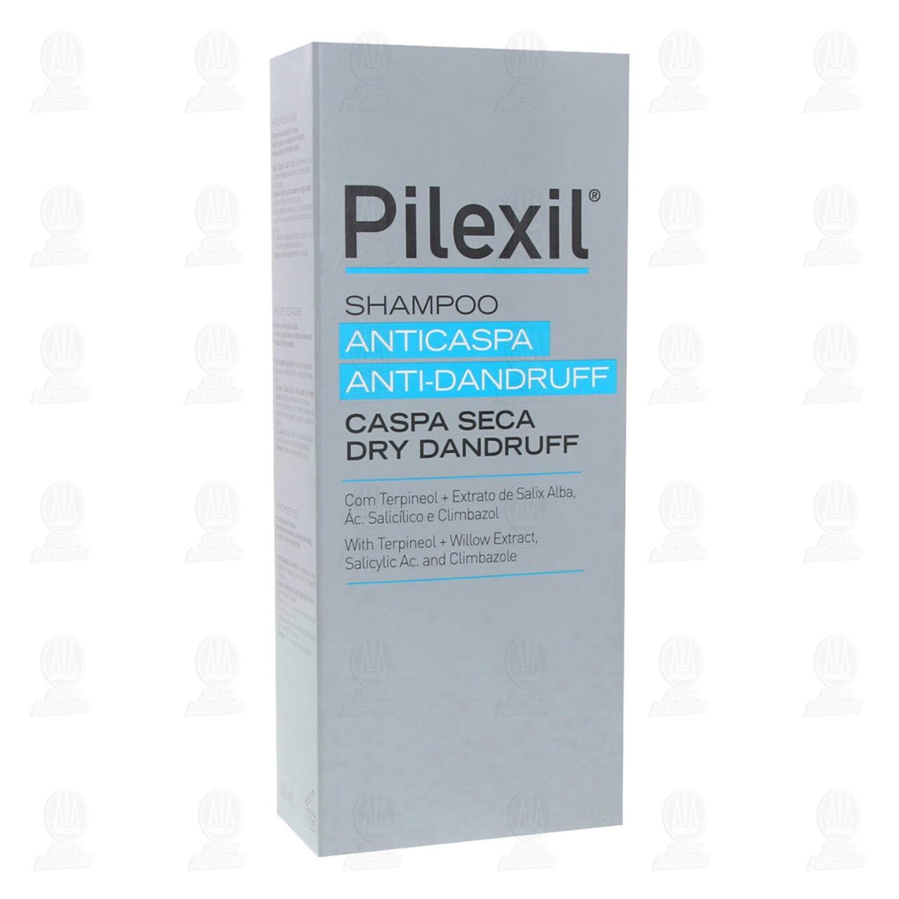 Pilexil Shampoo Anticaspa Seca, 300 ml. image number 0