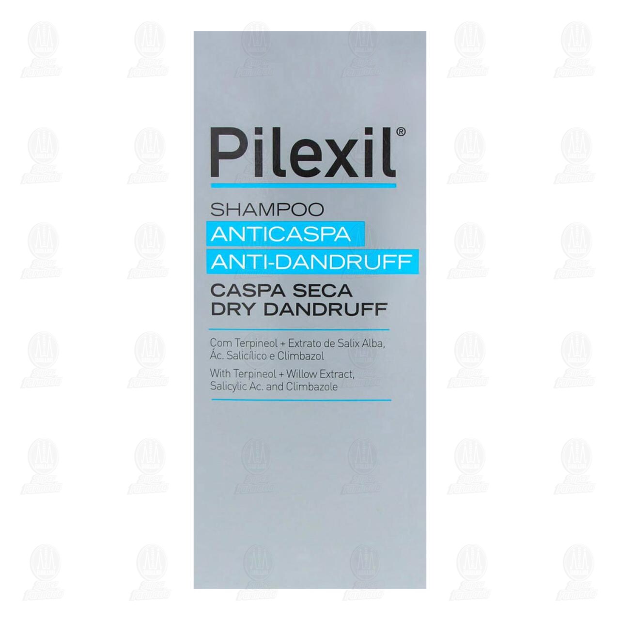 Pilexil Shampoo Anticaspa Seca, 300 ml. image number 1
