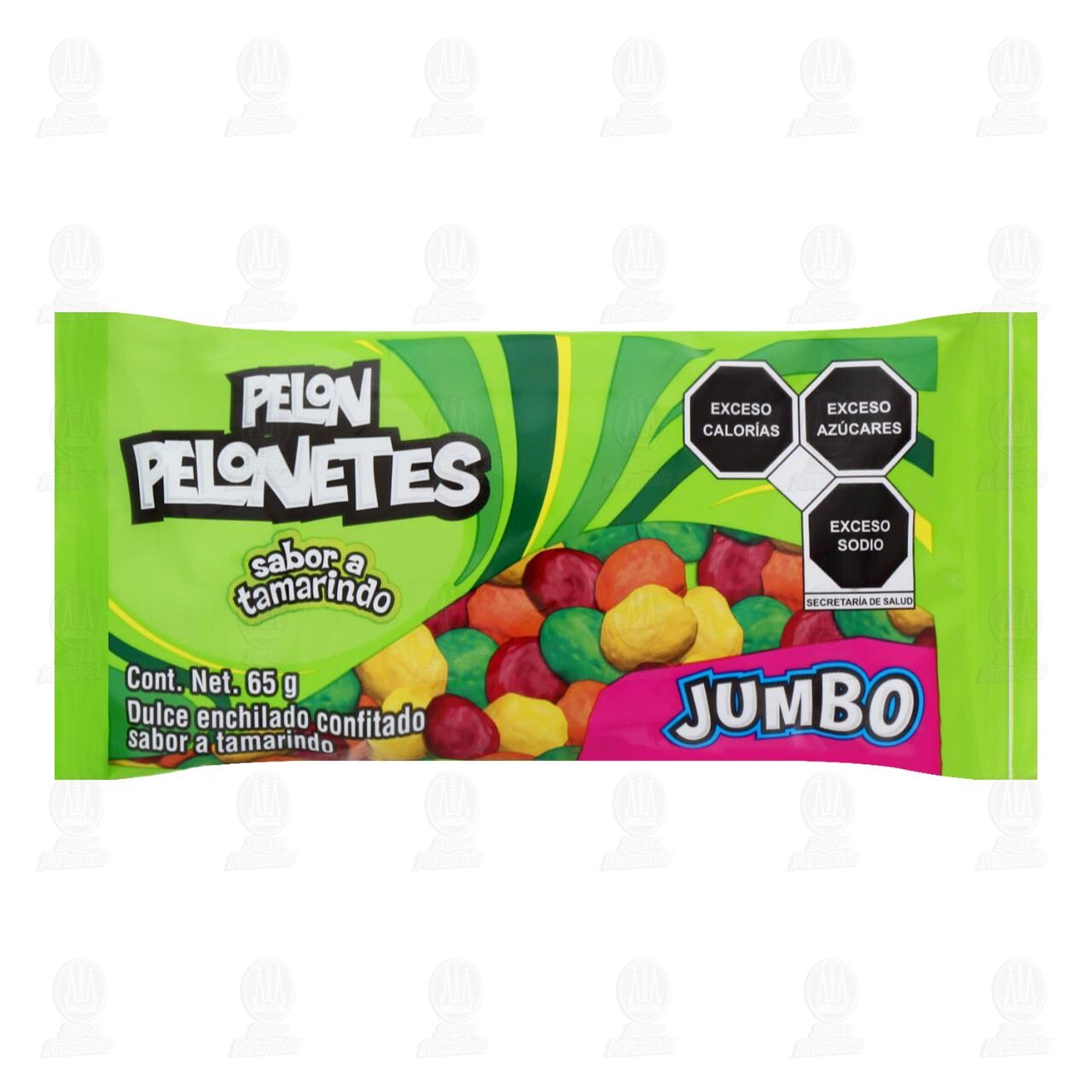 Dulce Pelon Pelonetes Sabor a Tamarindo, 65 gr. image number 0