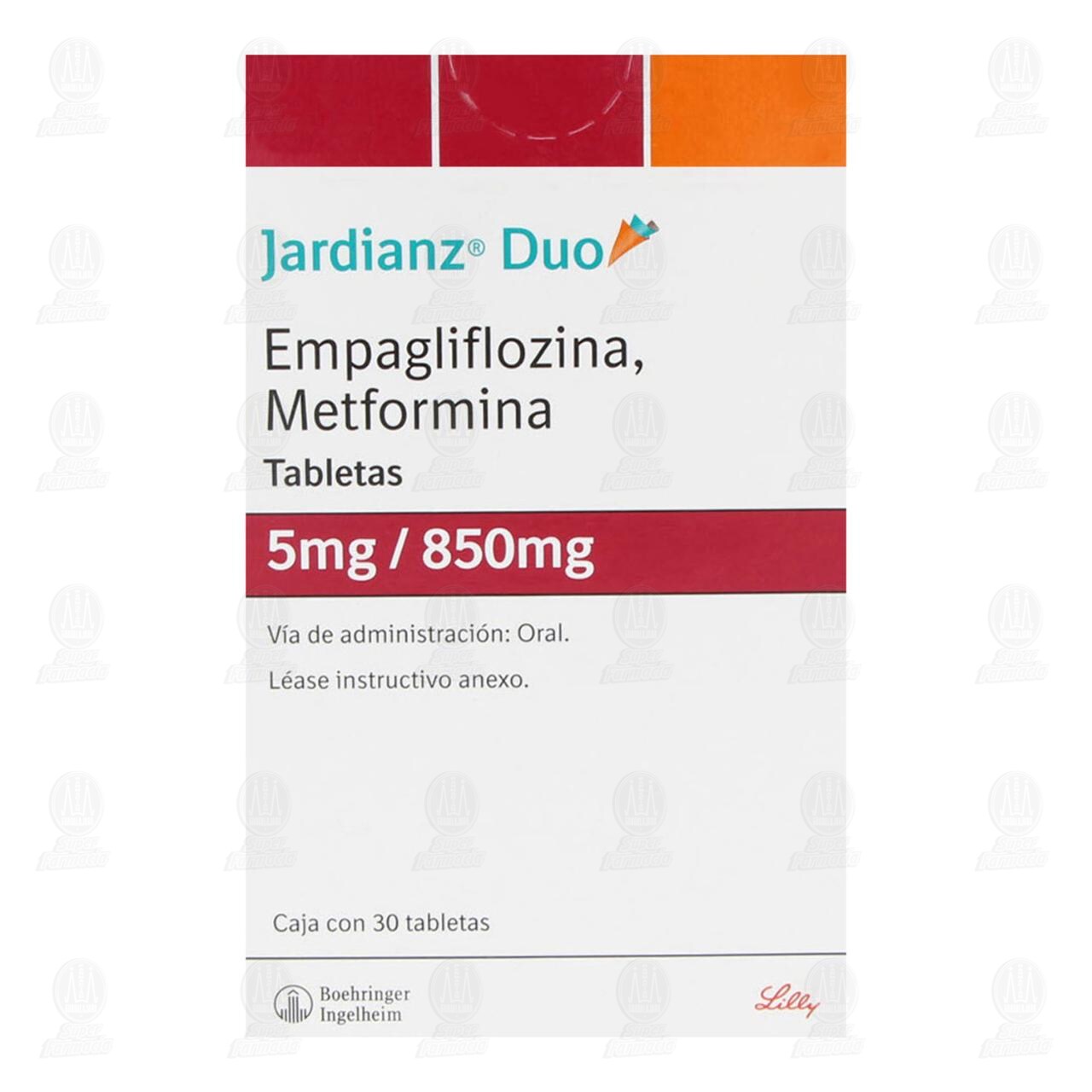 Jardianz Duo 5mg/850mg, 30 Tabletas. image number 1