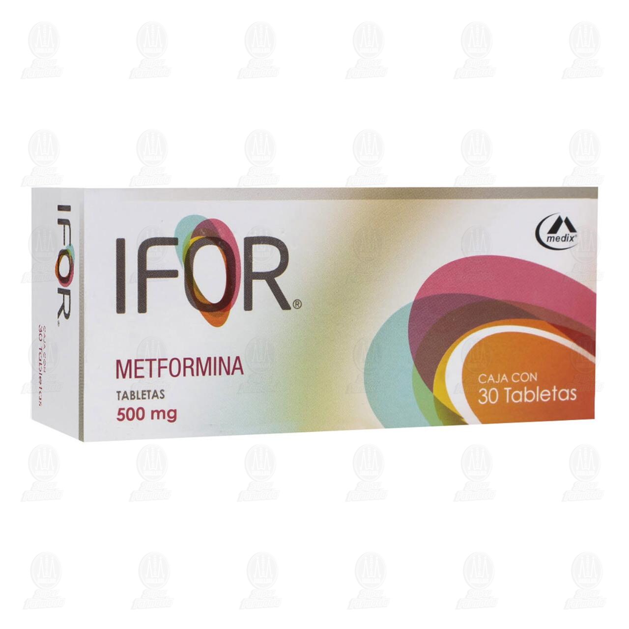 Ifor 500 mg, 30 Tabletas. image number 0