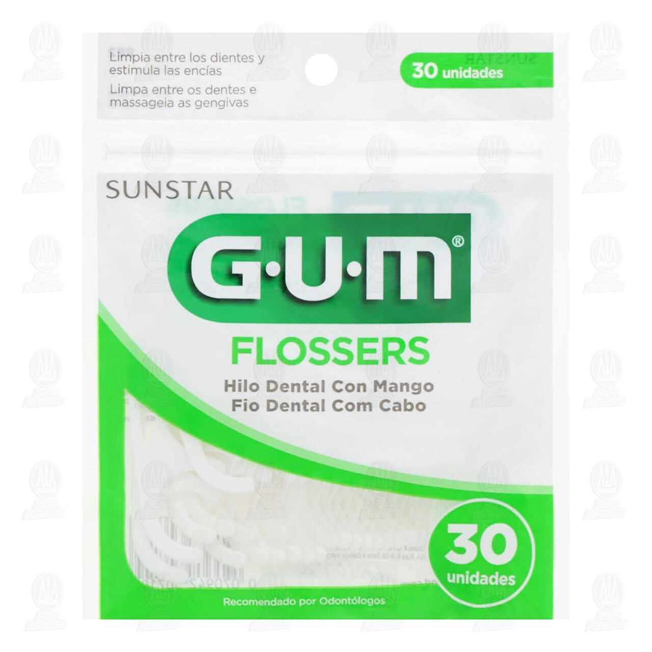 Hilo Dental Gum Flossers, 30 pzas. image number 0
