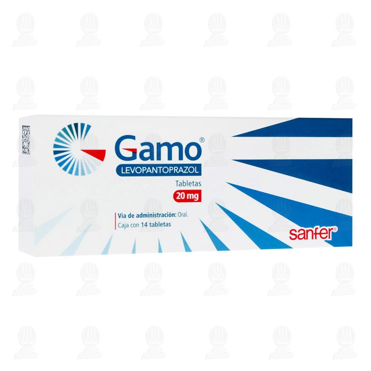 Gamo 20 mg, 14 Tabletas. image number 0