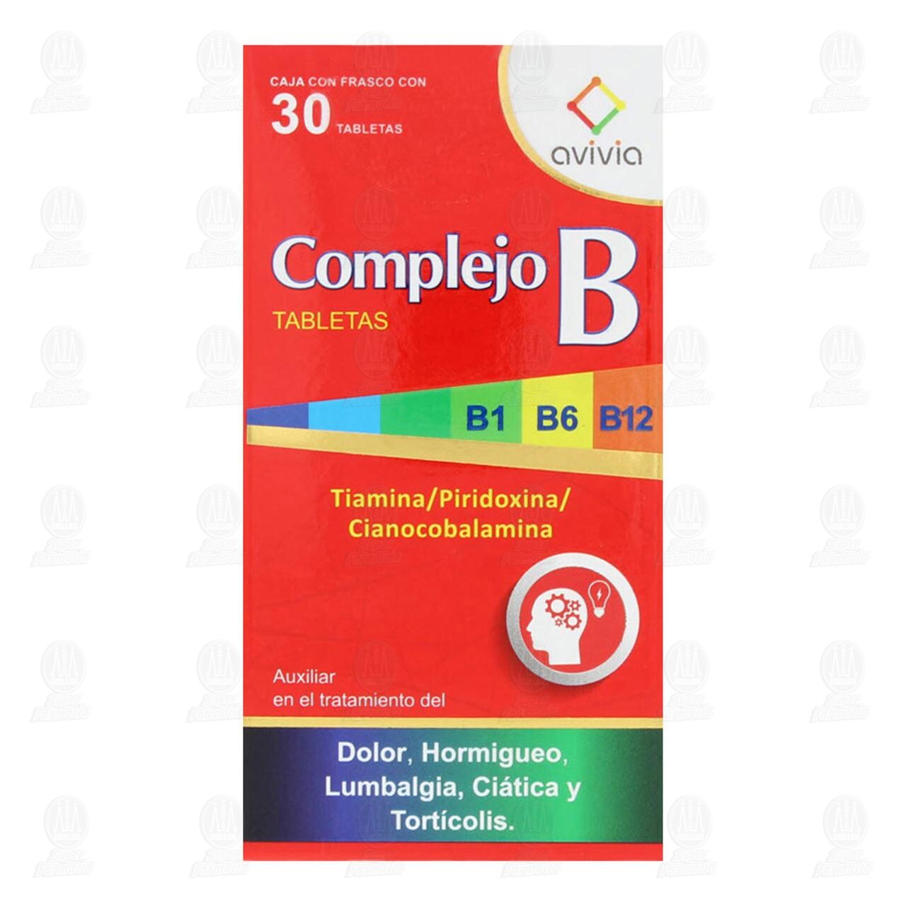 Complejo B, 30 Tabletas. image number 1