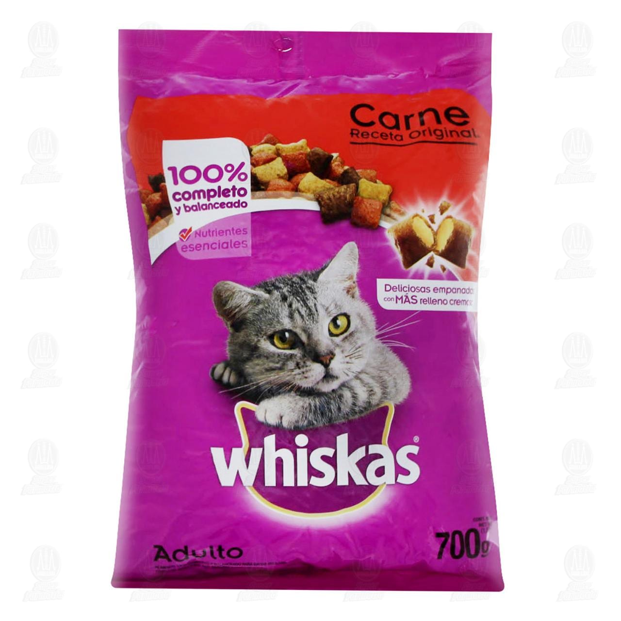 Croquetas Whiskas de Carne Receta Original para Gato Adulto, 700 gr. Smart Club