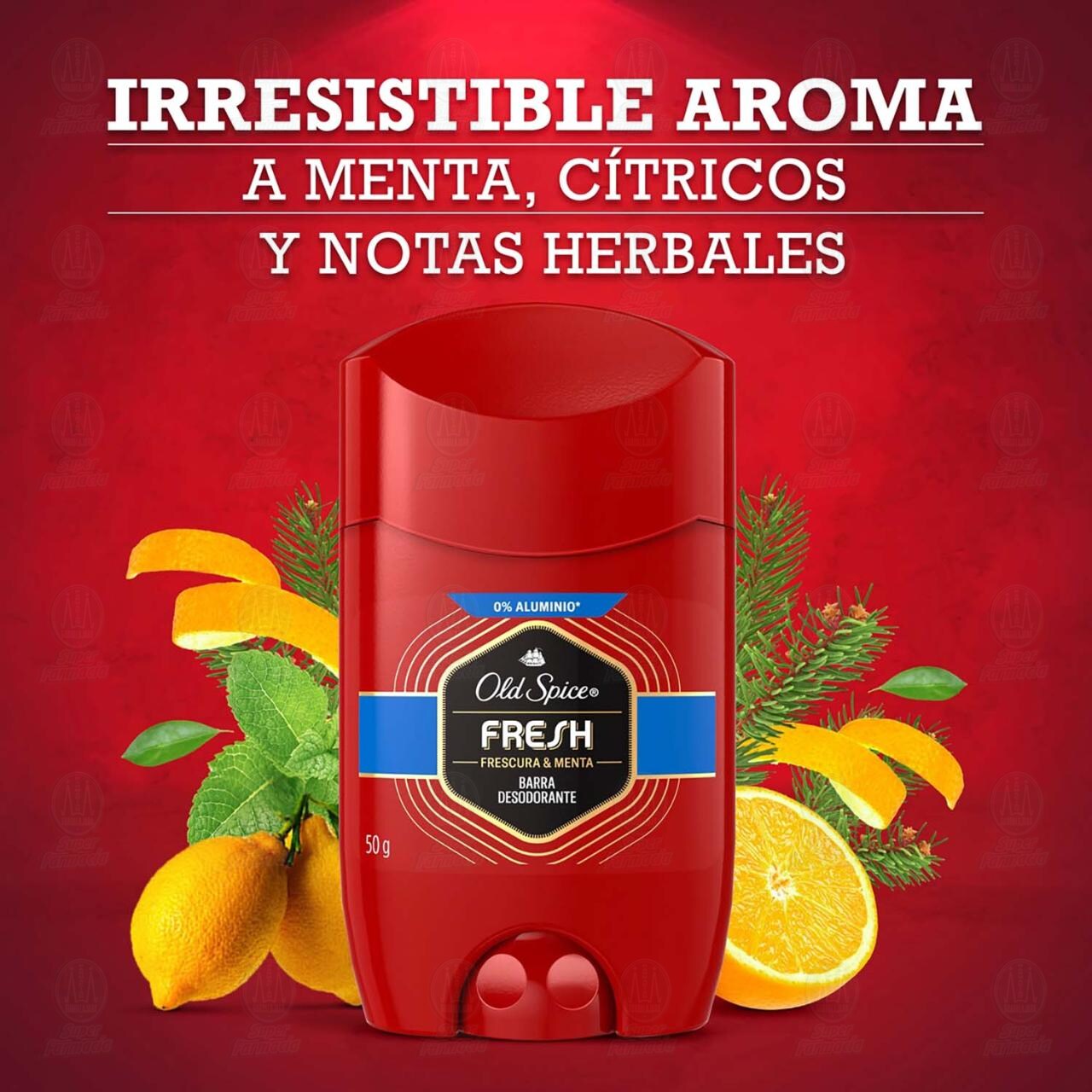 Pack Desodorantes Old Spice Fresh en Barra, 2 pzas de 50 gr c/u. image number 3