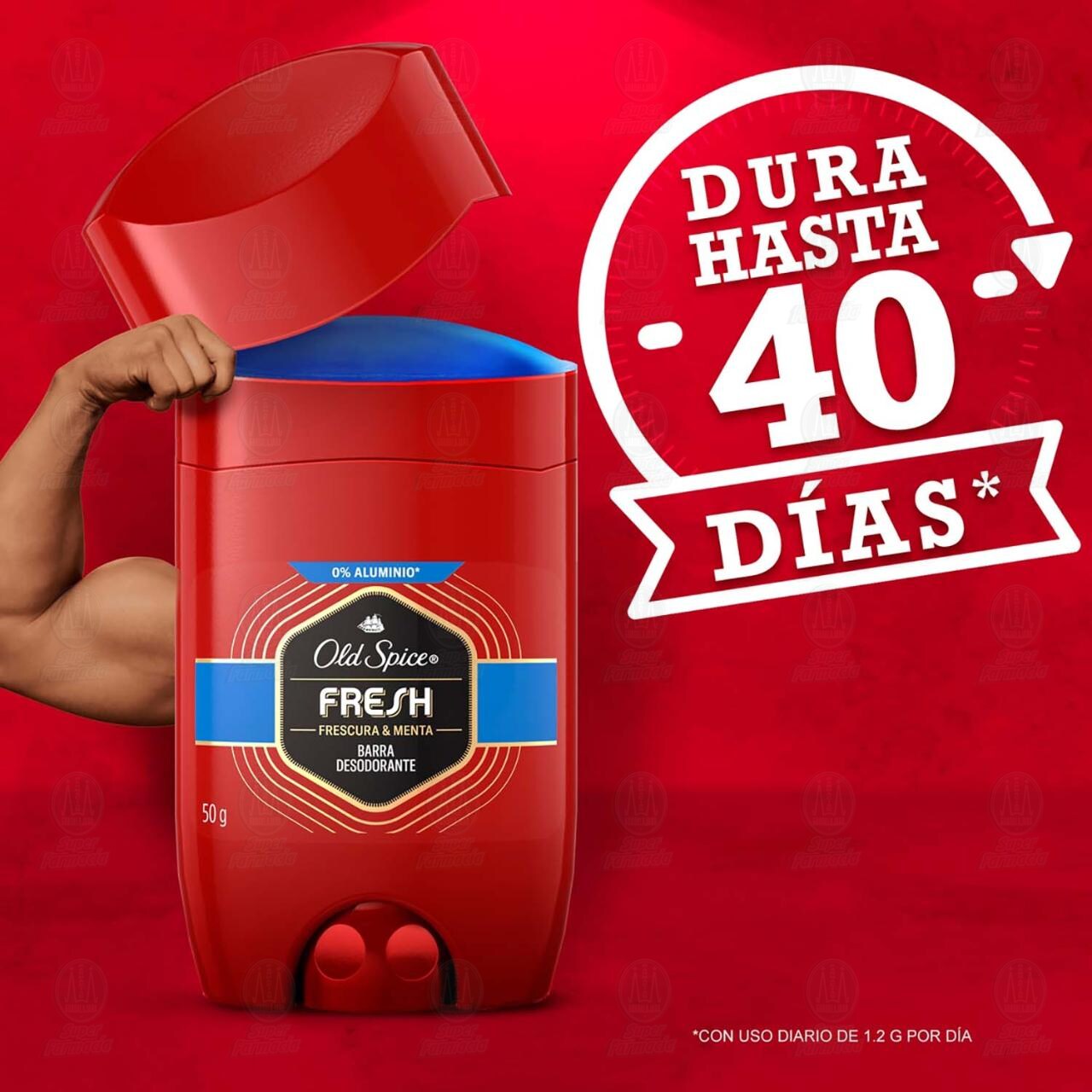 Pack Desodorantes Old Spice Fresh en Barra, 2 pzas de 50 gr c/u. image number 4