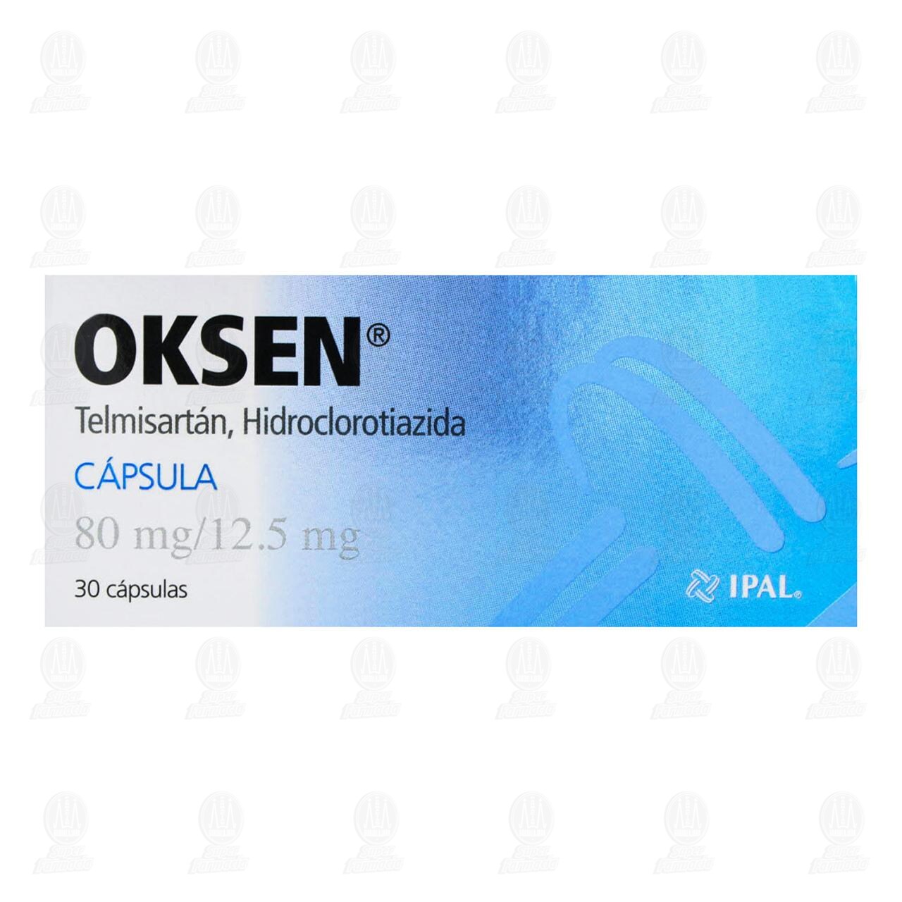 Oksen 80mg/12.5mg, 30 C&aacute;psulas. image number 1