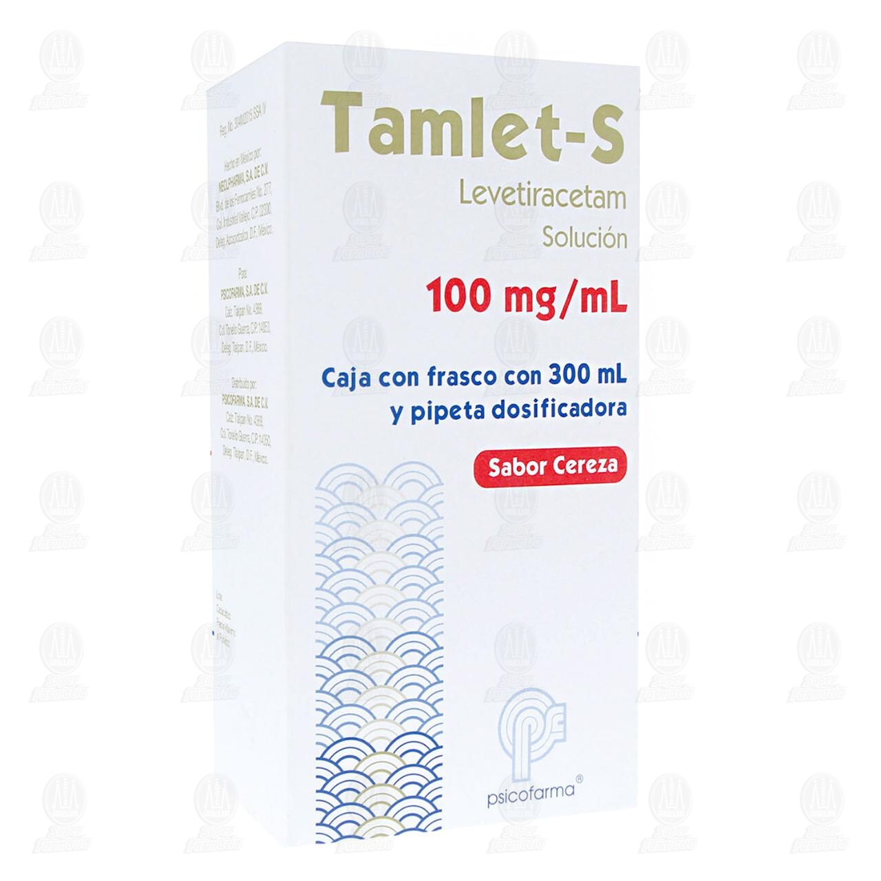 Tamlet-S Soluci&oacute;n Sabor Cereza, 100mg/ml 300ml. image number 0