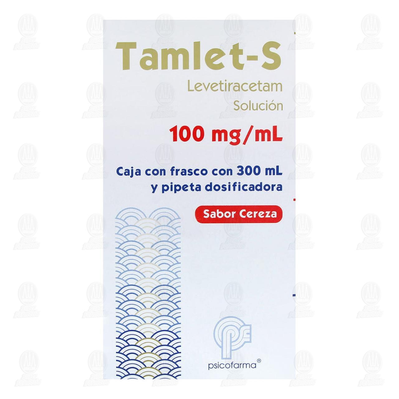 Tamlet-S Soluci&oacute;n Sabor Cereza, 100mg/ml 300ml. image number 1