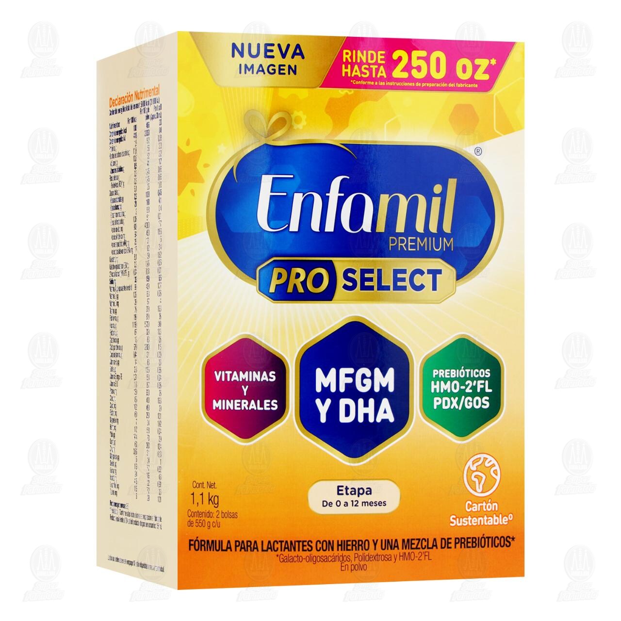 Enfamil Etapa 1 F&oacute;rmula Infantil 0 a 6 meses, 1.1 kg.