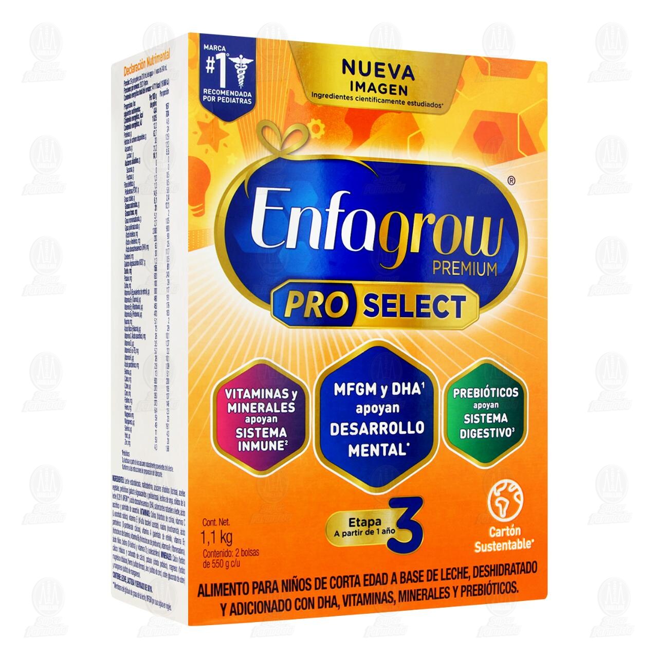 Alimento para Ni&ntilde;os Enfagrow Premium Promental 3 (A Partir de 1 A&ntilde;o), 1.1 kg. image number 0