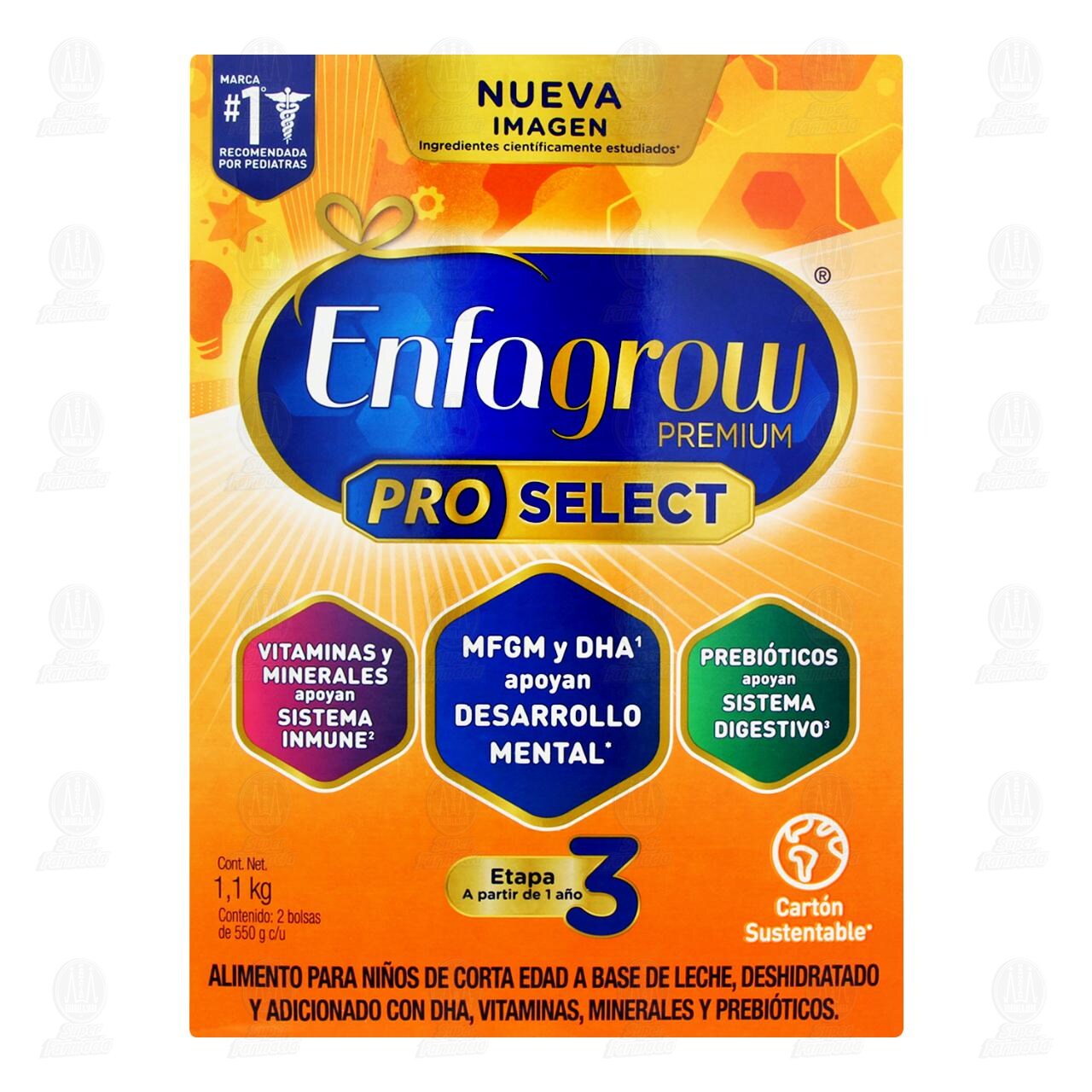 Alimento para Ni&ntilde;os Enfagrow Premium Promental 3 (A Partir de 1 A&ntilde;o), 1.1 kg. image number 1