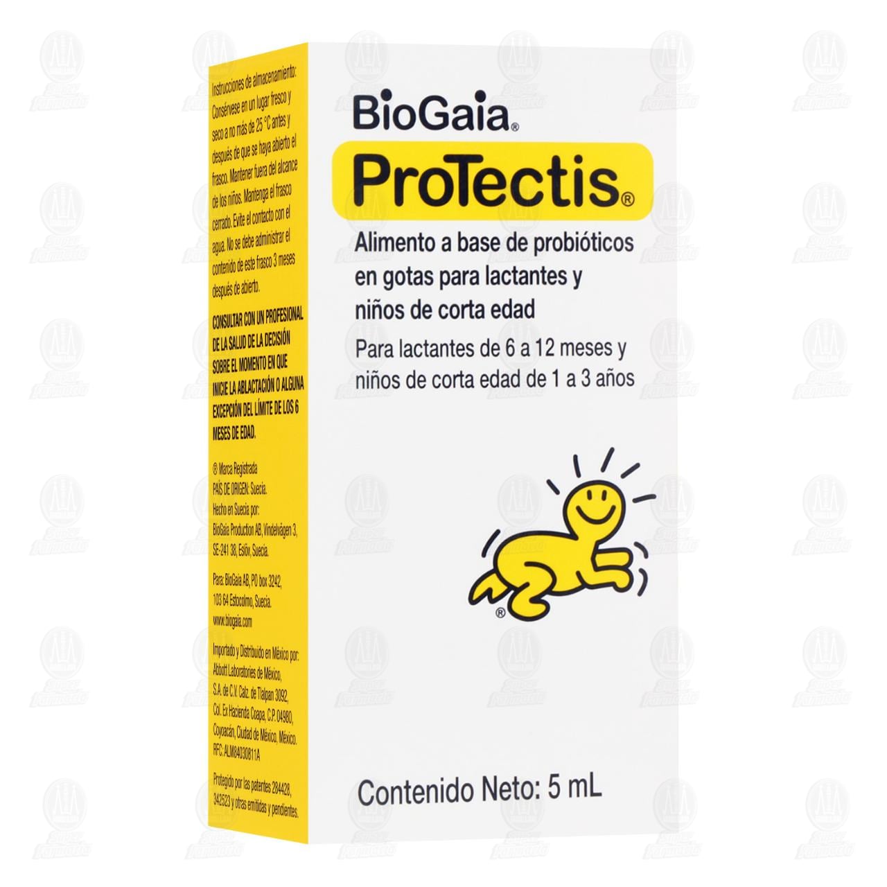 Alimento Infantil BioGaia ProTectis en Gotas (Edad 6-12 Meses), 5 ml.