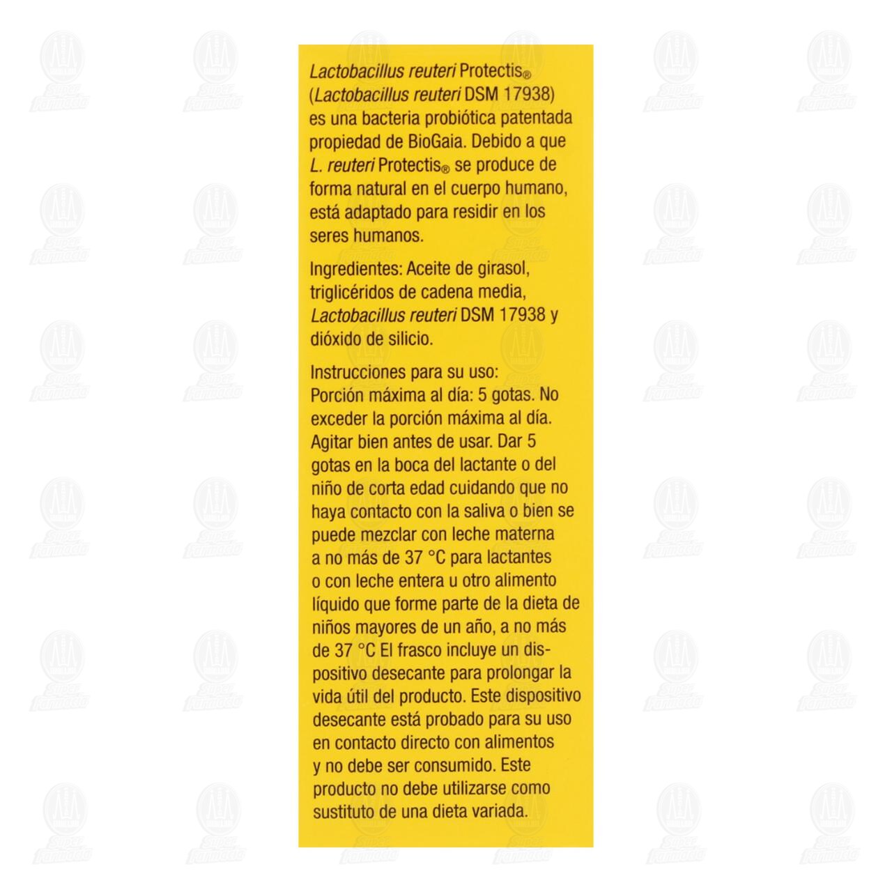 Alimento Infantil BioGaia ProTectis en Gotas (Edad 6-12 Meses), 5 ml. image number 2