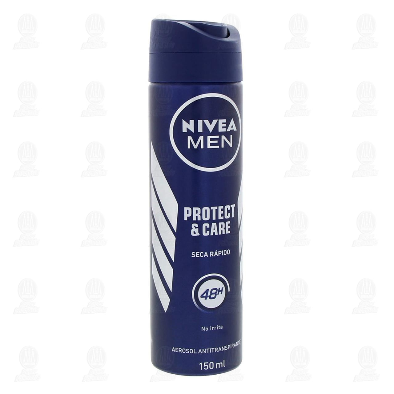 Imagen para Nivea Men Desodorante Antitranspirante Hombre Protect & Care Spray, 150ml.
