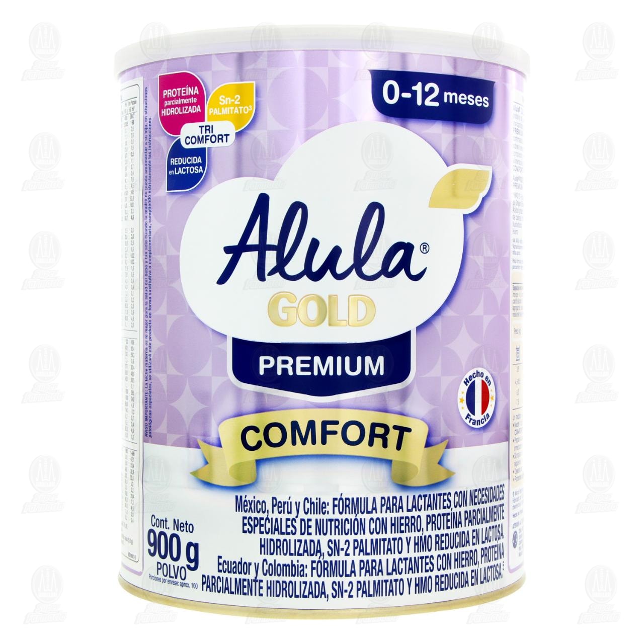 F&oacute;rmula Infantil Alula Gold Premium Comfort (Edad 0-12 Meses), 900 gr. image number 1