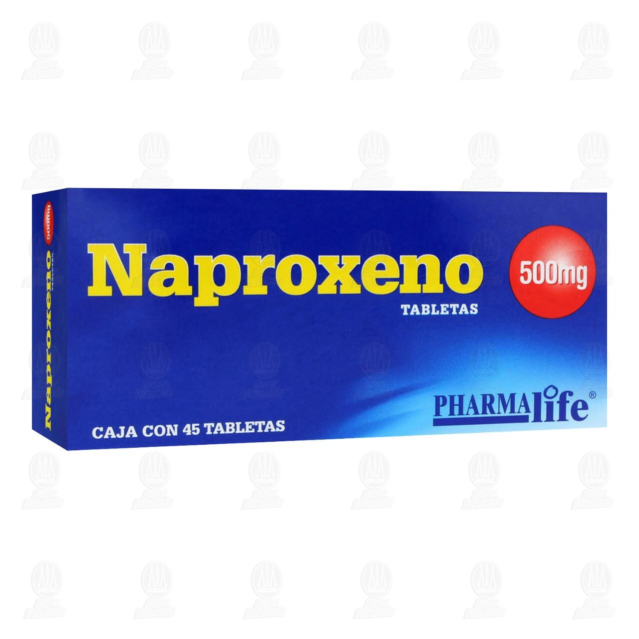 Naproxeno 500 mg, 45 Tabletas Pharmalife. image number 0