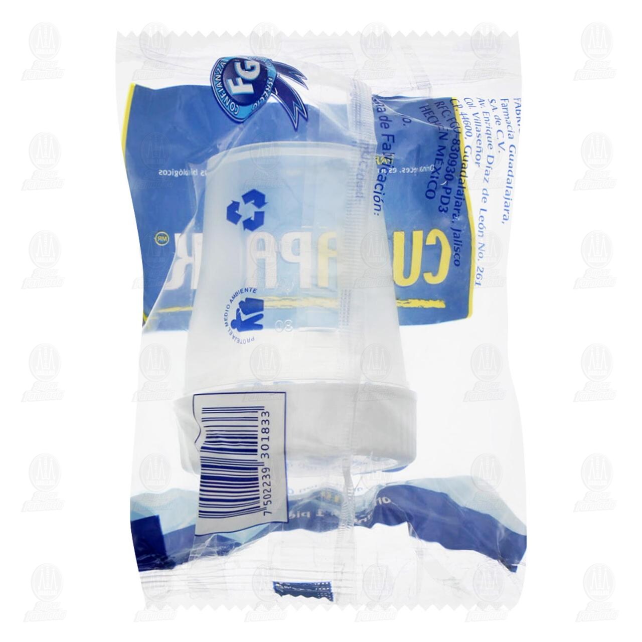 Vaso Clínico Curapack 100 ml, 1 pz. image number 1