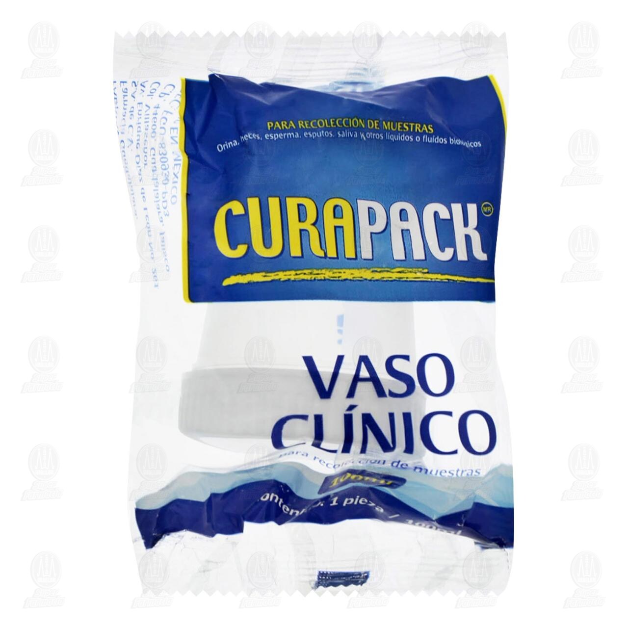 Vaso Clínico Curapack 100 ml, 1 pz.