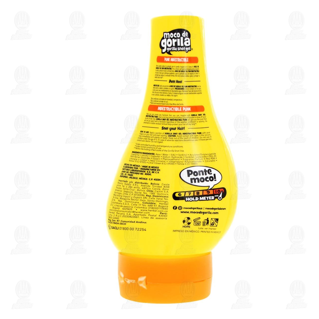 Gel para Cabello Moco de Gorila Punk Indestructible, 200 gr. image number 2