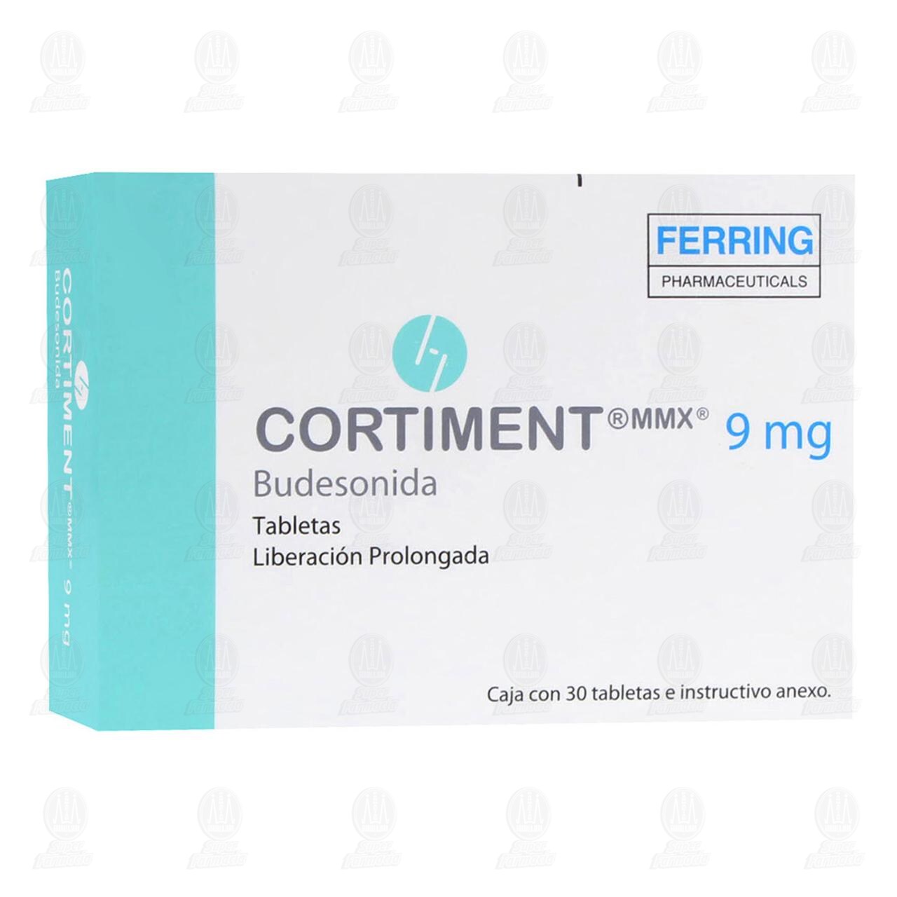Cortiment MMX 9 mg, 30 Tabletas. image number 0
