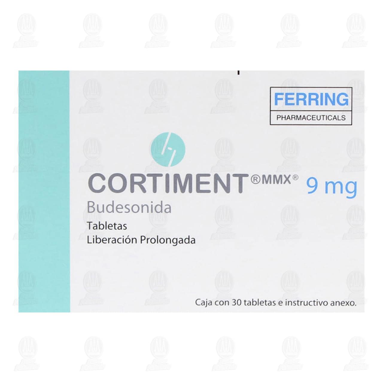 Cortiment MMX 9 mg, 30 Tabletas. image number 1