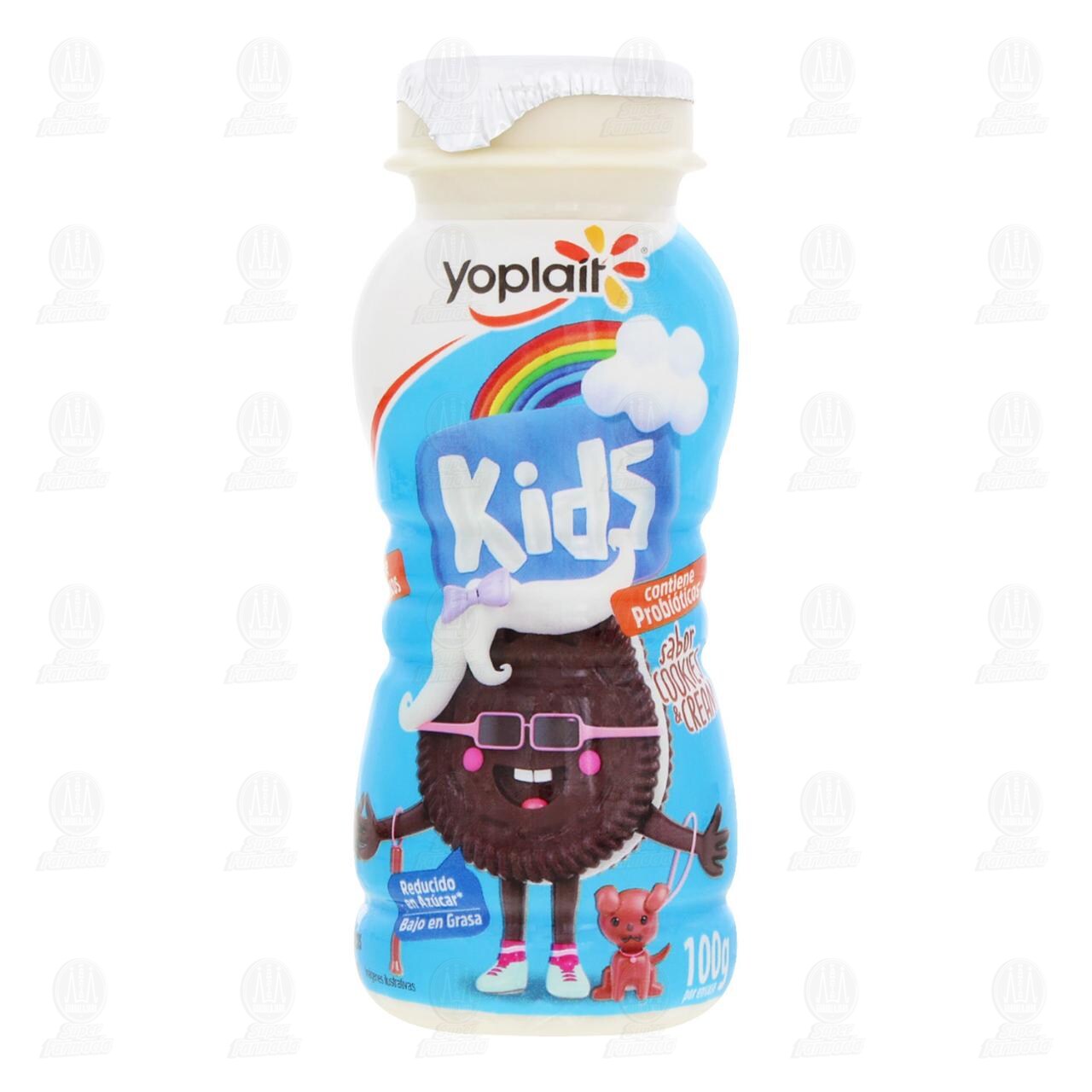 Yoghurt Yoplait Kids Sabor Cookies & Cream, 100 gr. image number 1