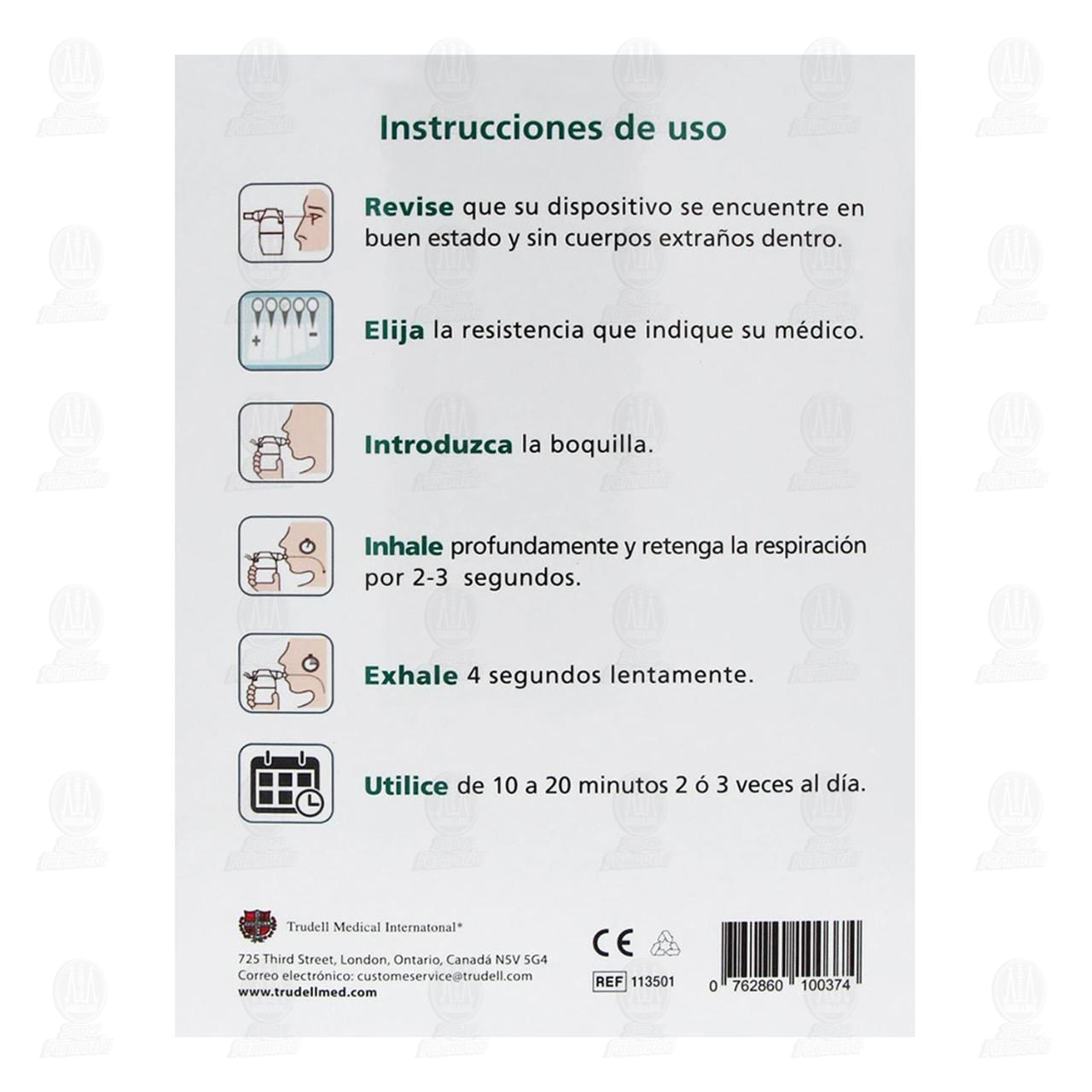 Ejercitador Respiratorio Aerobika, 1 pz. image number 2