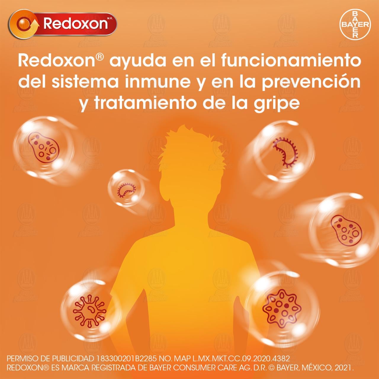 Redoxon Infantil 100 mg Vitamina C, 100 Tabletas Masticables. image number 2