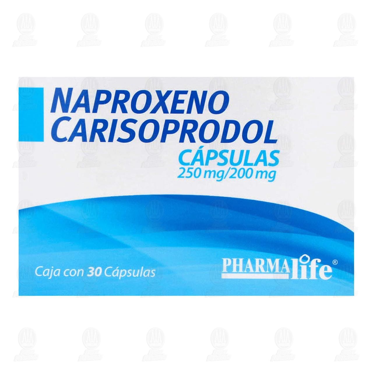 Naproxeno Carisoprodol, 30 C&aacute;psulas Pharmalife. image number 1