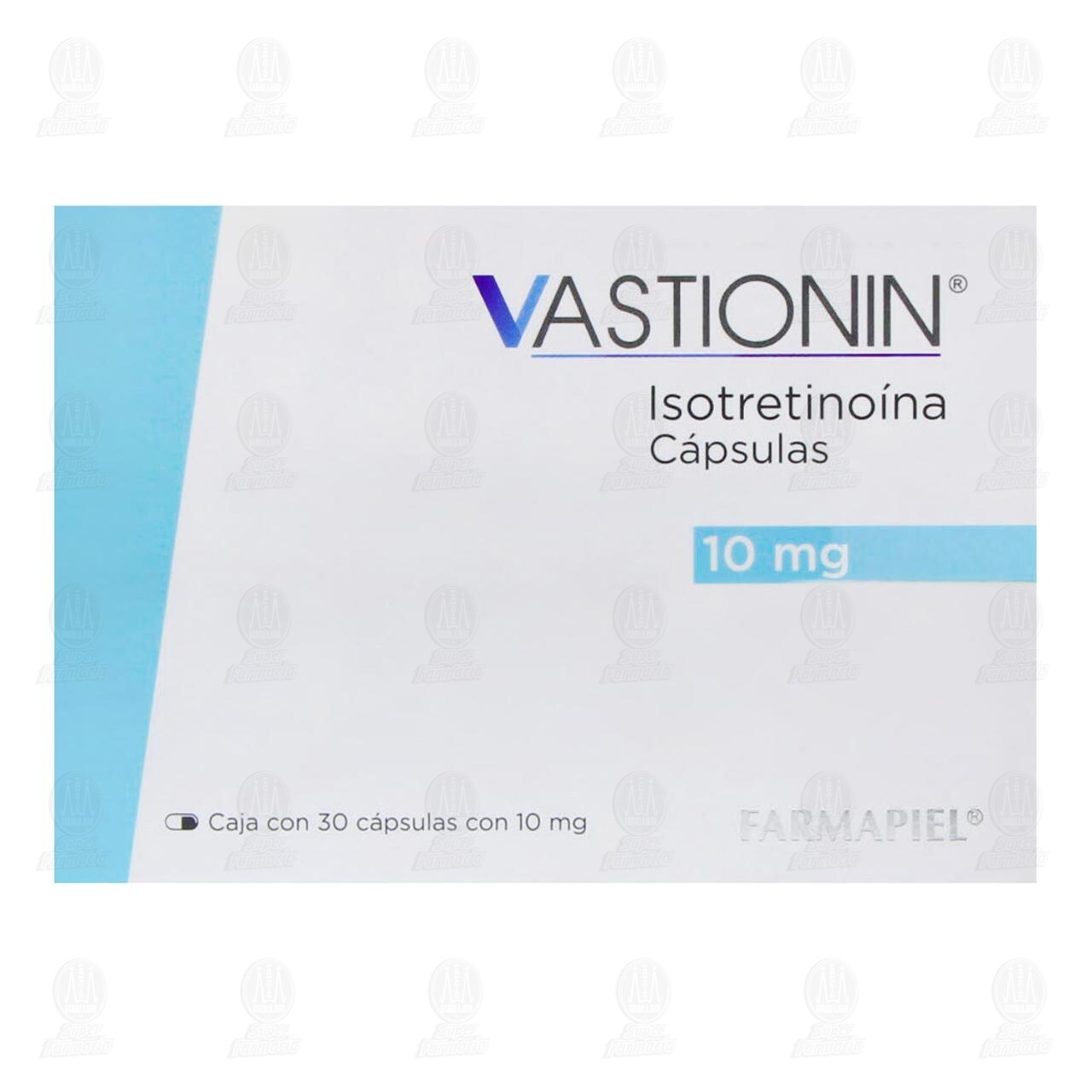 Vastionin 10 mg, 30 C&aacute;psulas. image number 1