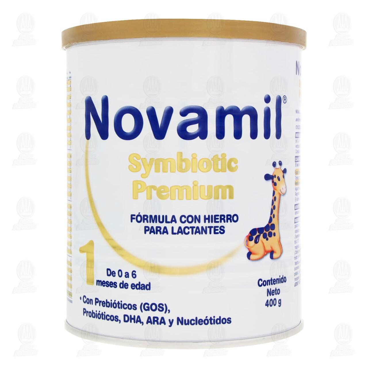 F&oacute;rmula L&aacute;ctea Novamil Symbiotic Premium Etapa 1 en Polvo (Edad 0-6 Meses), 400 gr. image number 1