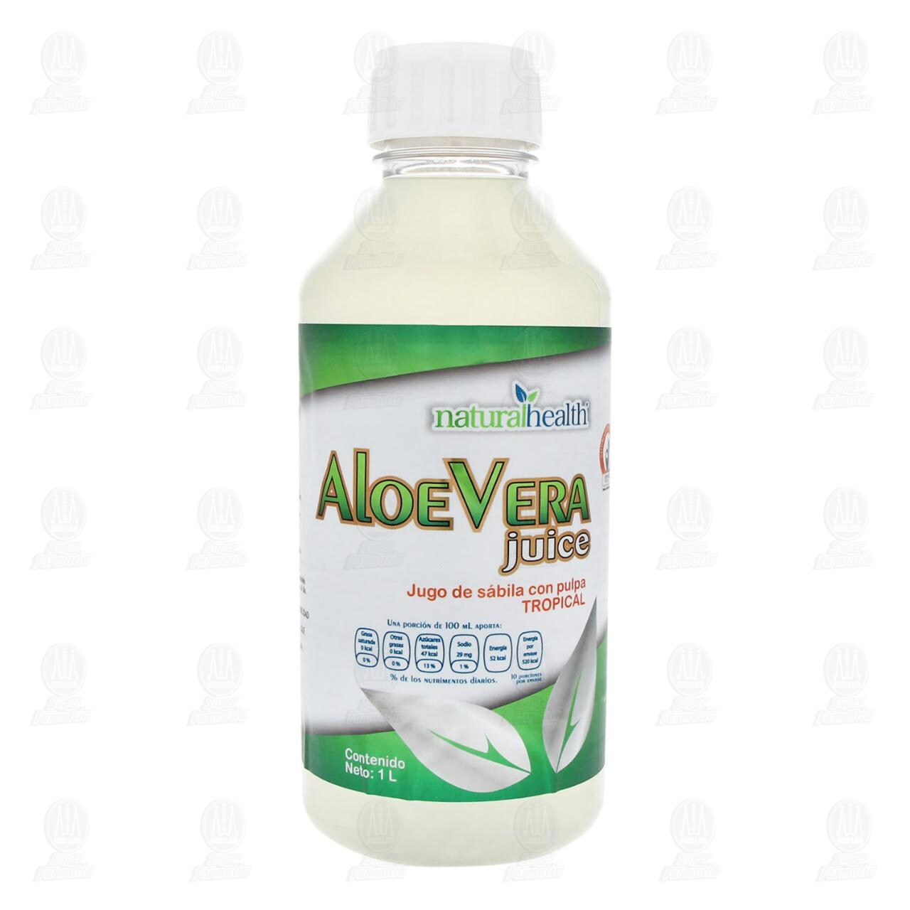 Aloe Vera Juice Natural Health Sábila Tropical, 1 l. image number 1