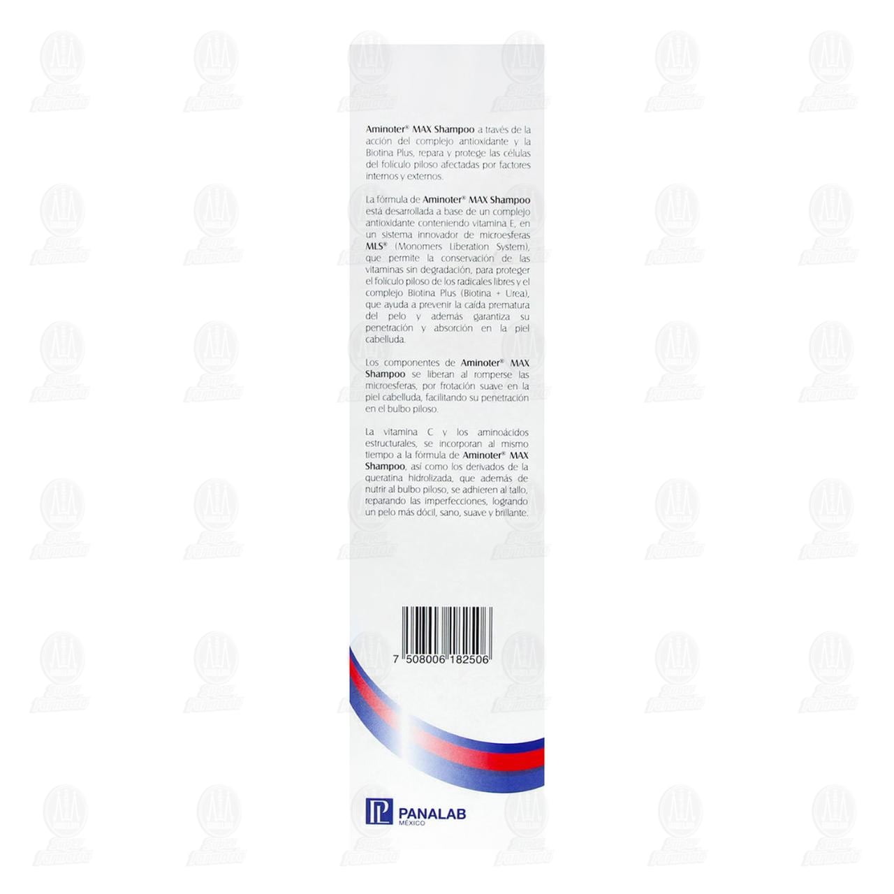 Shampoo Aminoter Max, 300 ml. image number 3