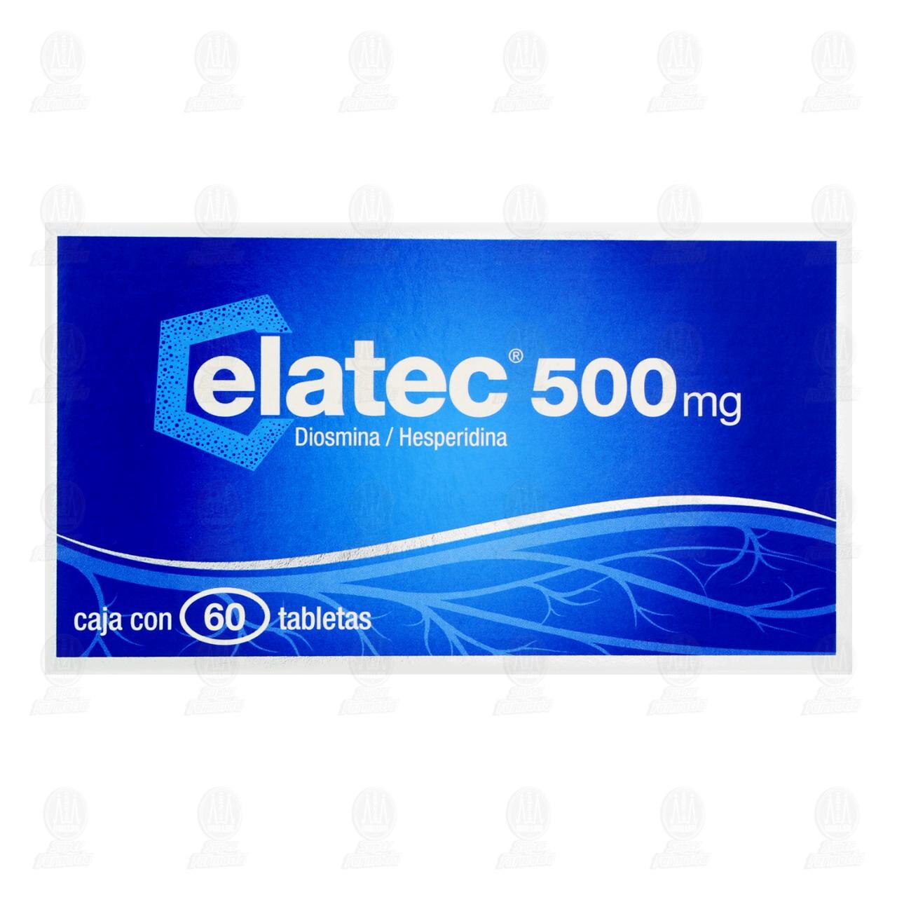 Elactec 500 mg, 60 Tabletas. image number 1
