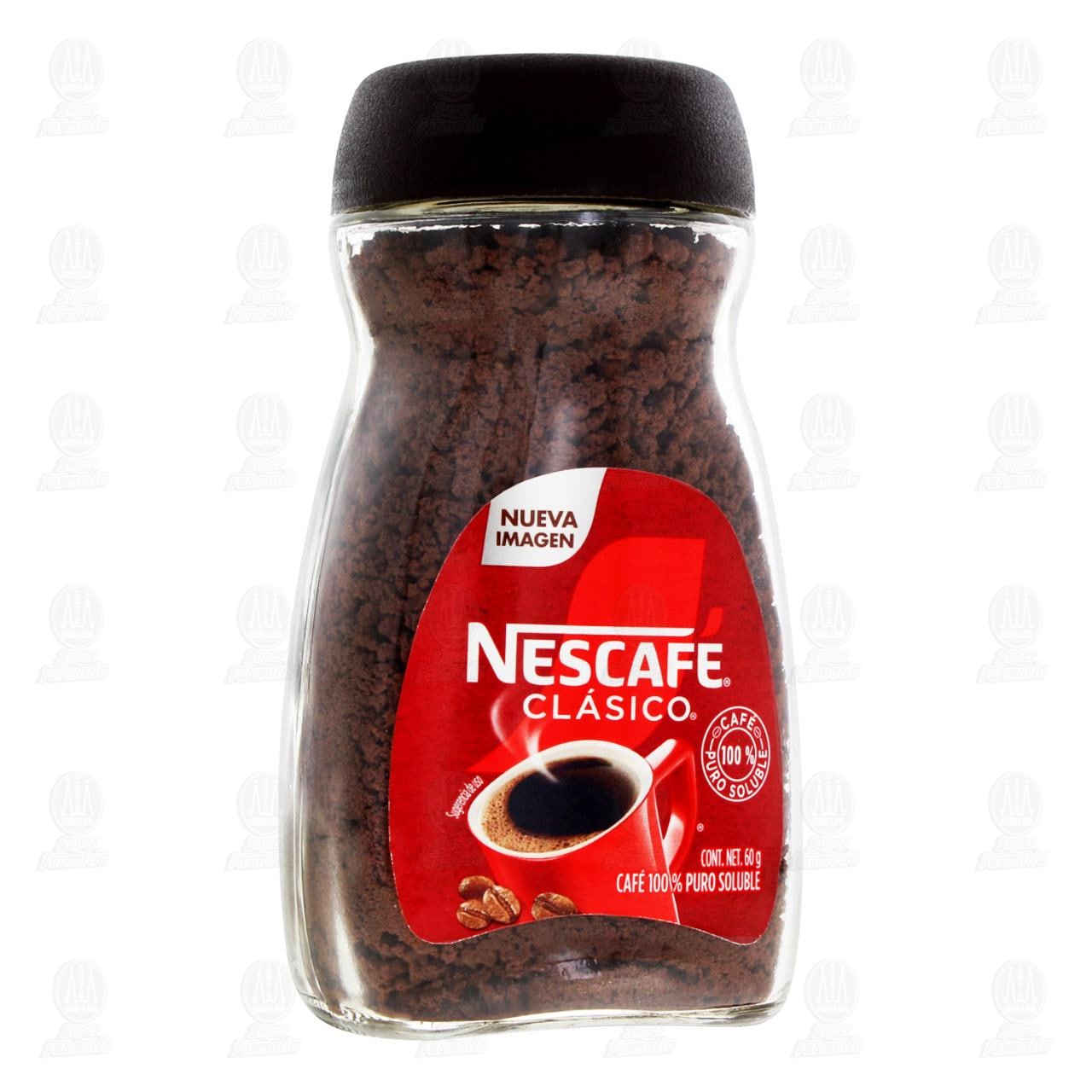 Café Soluble Nescafé Clásico, 60 gr. image number 0