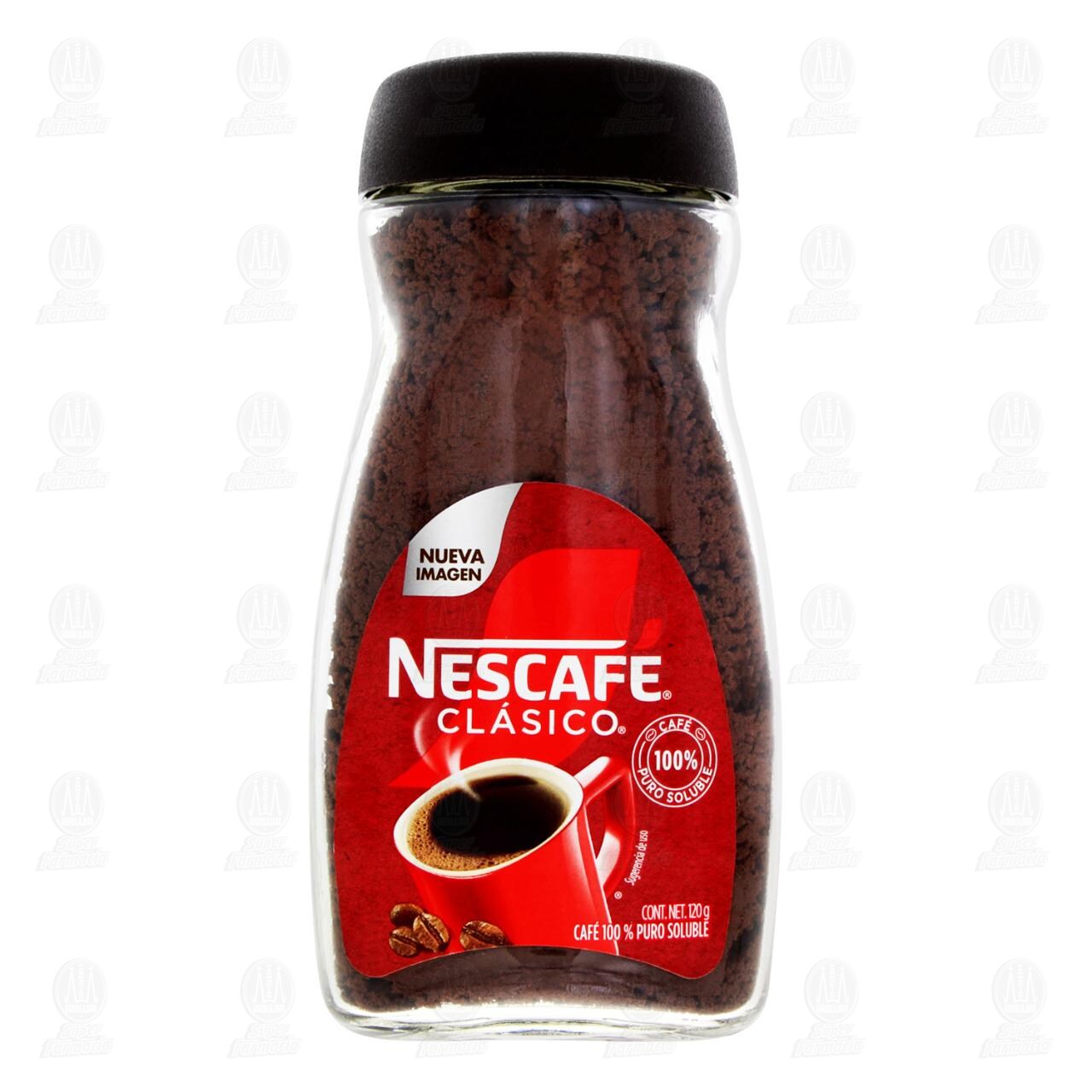 Café Soluble Nescafé Clásico, 120 gr. image number 1